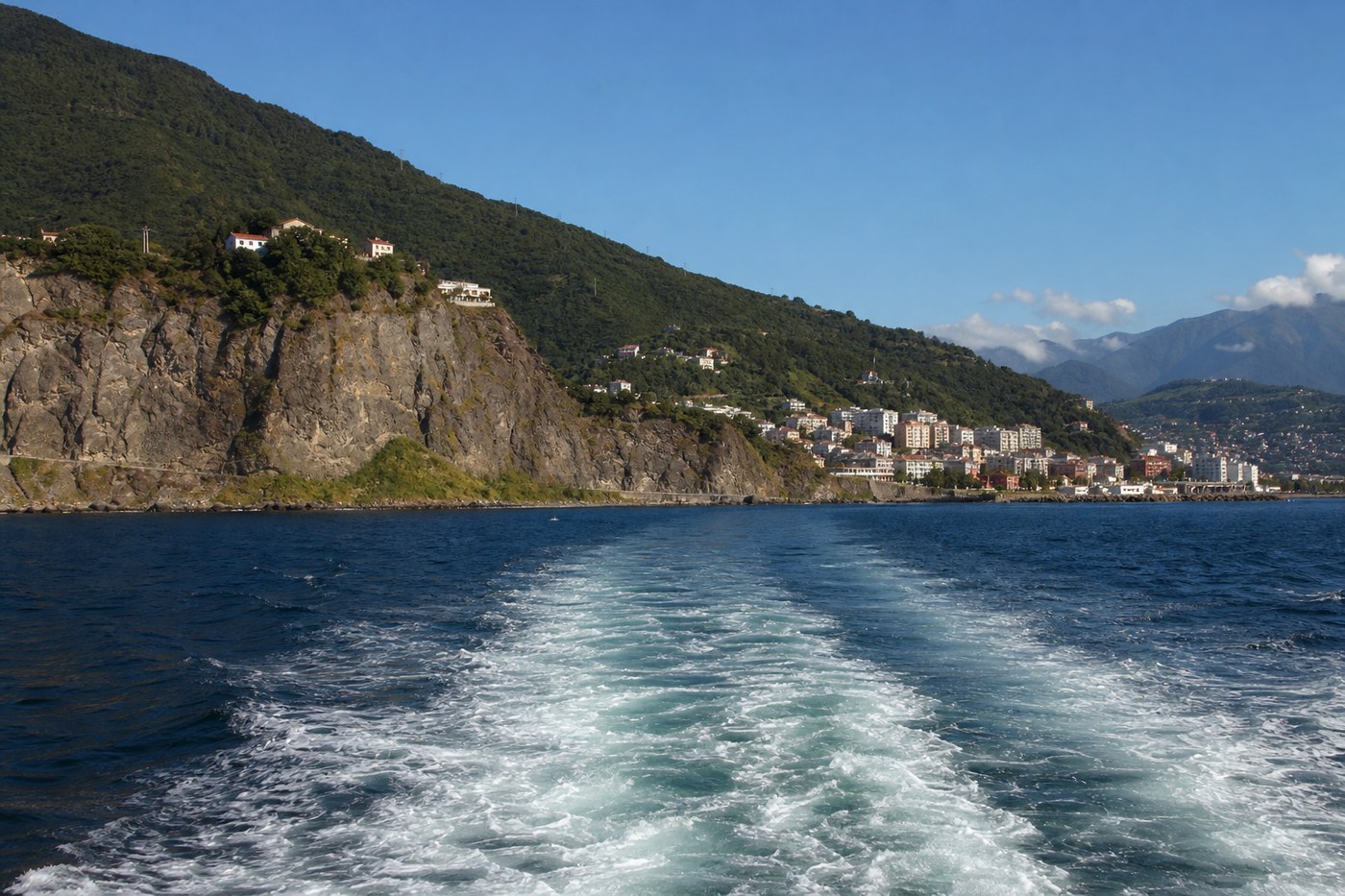 Yeşiltepe kıyı rotası Karadeniz