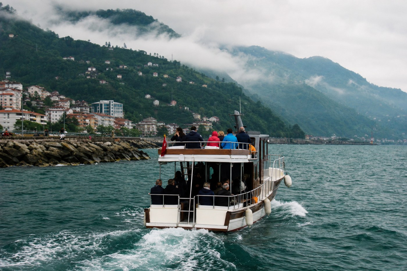 Grup tekne turu Karadeniz